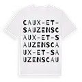 Caux-et-Sauzens ordlek t-shirt