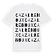 Cazalrenoux ordlek t-shirt