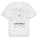 Cazaux-d'Anglès karta t-shirt