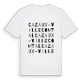 Cazaux-Villecomtal ordlek t-shirt
