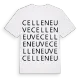 Celleneuve ordlek t-shirt