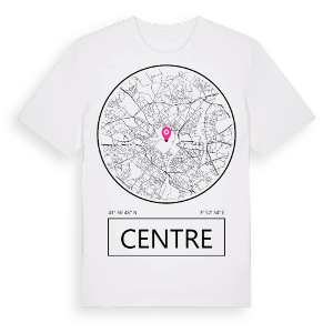 Centre t-shirt – ekologisk bomull t-shirt från Pinshirt