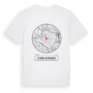 Centre Historique t-shirt – ekologisk bomull t-shirt från Pinshirt