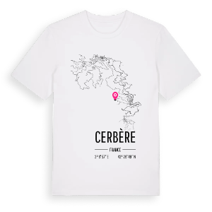 Cerbère karta t-shirt – ekologisk bomull t-shirt från Pinshirt
