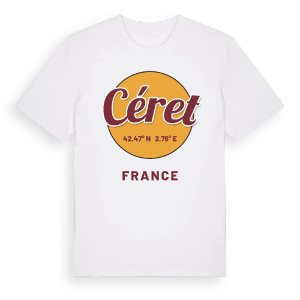 Céret cirkel t-shirt – ekologisk bomull t-shirt från Pinshirt