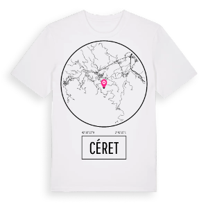 Céret t-shirt – ekologisk bomull t-shirt från Pinshirt