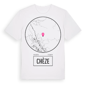 Chèze t-shirt – ekologisk bomull t-shirt från Pinshirt