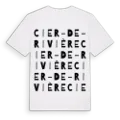 Cier-de-Rivière ordlek t-shirt