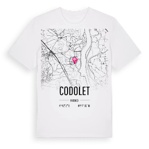 Codolet karta t-shirt – ekologisk bomull t-shirt från Pinshirt