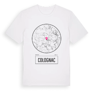 Colognac t-shirt – ekologisk bomull t-shirt från Pinshirt