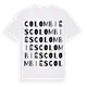 Colombiès ordlek t-shirt