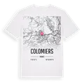 Colomiers karta t-shirt