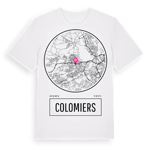 Colomiers t-shirt – ekologisk bomull t-shirt från Pinshirt
