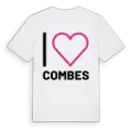 Jag älskar Combes t-shirt stort tryck