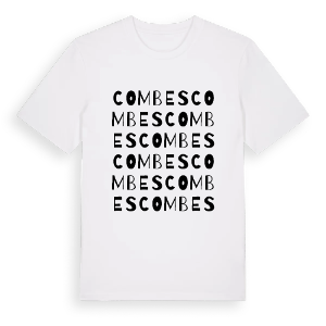 Combes ordlek t-shirt – ekologisk bomull t-shirt från Pinshirt