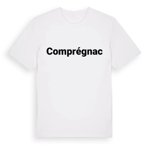Comprégnac fetstil t-shirt – ekologisk bomull t-shirt från Pinshirt