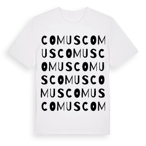 Comus ordlek t-shirt – ekologisk bomull t-shirt från Pinshirt