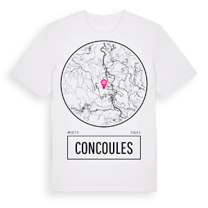 Concoules t-shirt – ekologisk bomull t-shirt från Pinshirt