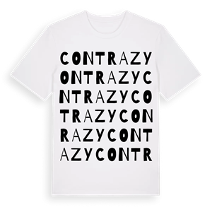 Contrazy ordlek t-shirt – ekologisk bomull t-shirt från Pinshirt