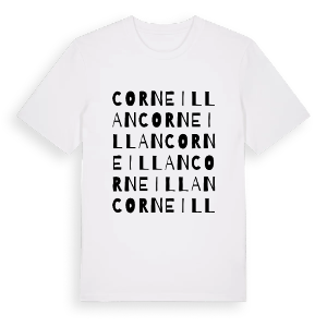 Corneillan ordlek t-shirt – ekologisk bomull t-shirt från Pinshirt