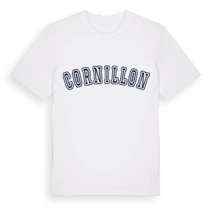 Cornillon college t-shirt – ekologisk bomull t-shirt från Pinshirt