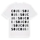 Coubisou ordlek t-shirt