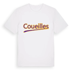 Coueilles baseball t-shirt – ekologisk bomull t-shirt från Pinshirt