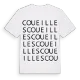 Coueilles ordlek t-shirt
