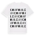 Coufouleux ordlek t-shirt