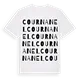 Cournanel ordlek t-shirt
