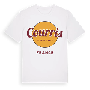 Courris cirkel t-shirt – ekologisk bomull t-shirt från Pinshirt
