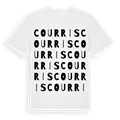 Courris ordlek t-shirt