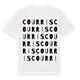 Courris ordlek t-shirt