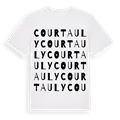 Courtauly ordlek t-shirt