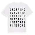 Crespinet ordlek t-shirt