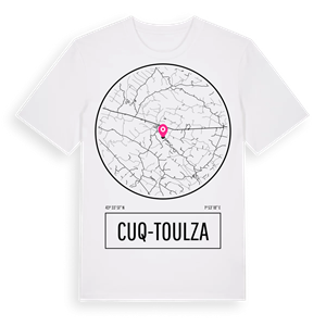 Cuq-Toulza t-shirt – ekologisk bomull t-shirt från Pinshirt