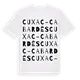 Cuxac-Cabardès ordlek t-shirt