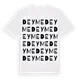 Deyme ordlek t-shirt