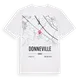 Donneville karta t-shirt