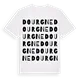 Dourgne ordlek t-shirt