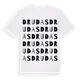 Drudas ordlek t-shirt
