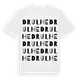 Drulhe ordlek t-shirt