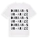 Durban-sur-Arize ordlek t-shirt