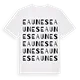 Eaunes ordlek t-shirt