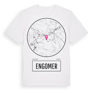 Engomer t-shirt – ekologisk bomull t-shirt från Pinshirt