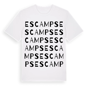Escamps ordlek t-shirt – ekologisk bomull t-shirt från Pinshirt