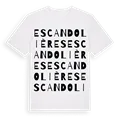 Escandolières ordlek t-shirt