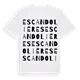 Escandolières ordlek t-shirt