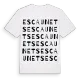 Escaunets ordlek t-shirt