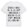 Esclassan-Labastide ordlek t-shirt